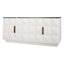 Benedict White Oak Buffet Range