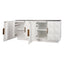 Benedict White Oak Buffet Range