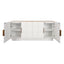 Benedict White Oak Buffet - Travertine