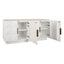 Benedict White Oak Buffet - Travertine