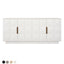 Benedict White Oak Buffet - White Marble