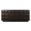 Benedict Smoked Oak Buffet - White Marble