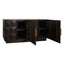 Benedict Smoked Oak Buffet - White Marble
