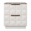 Benedict White Oak Bedside Table Range