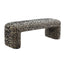 Piper Bench Ottoman - Leopard Chenille *LIMITED EDITION*