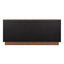 Benedict Walnut Buffet - White Marble
