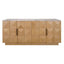 Benedict Natural Oak Buffet - River Brown Marble