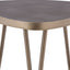 Leila Side Table - Antique Brass