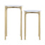 Thea Marble Nesting Side Tables