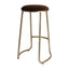 Annie Bar Stool - Dark Chocolate Velvet