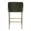 Leon Kitchen Stool - Moss Velvet