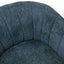 Cadman Swivel Arm Chair - Teal Chenille