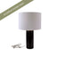 Rozelle Table Lamp - Black- OUTLET NSW