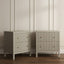 Ariana Large Beige Bedside Table Range