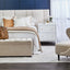 Ariana Large White Bedside Table Range