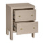 Ariana Small Beige Bedside Table Range