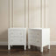 Ariana Small White Bedside Table Range