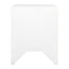 Ariana Small White Bedside Table Range