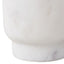 Aries Marble Vase - Small White