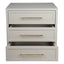 Pearl Large Grey Bedside Table Range