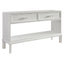 Jill Console Table - White