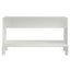 Jill Console Table - White