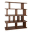 Tudor Oak Shelving Unit - 4 Tier Walnut