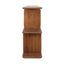 Tudor Oak Shelving Unit - 2 Tier Walnut