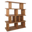 Tudor Oak Shelving Unit - 4 Tier Natural
