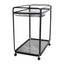 Wentworth Rectangle Bar Cart - Black