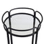 Wentworth Round Bar Cart - Black