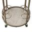 Wentworth Round Bar Cart - Antique Gold
