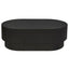 Avery Oval Coffee Table - Black