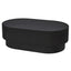 Avery Oval Coffee Table - Black