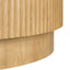 Avery Round Coffee Table - Natural Oak