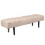 Central Park Bench Ottoman - Fawn Linen