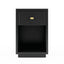 Logan Bedside Table - Petite Black