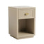 Logan Bedside Table - Petite Beige