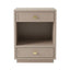 Logan Bedside Table - Small Taupe