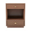 Logan Bedside Table - Small Mocha Mousse