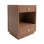 Logan Bedside Table - Small Mocha Mousse