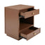 Logan Bedside Table - Small Mocha Mousse