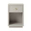 Logan Bedside Table - Petite Grey