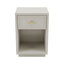 Logan Bedside Table - Petite Grey