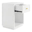 Logan Bedside Table - Petite White