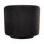 Bellevue Swivel Arm Chair - Slate Grey Velvet
