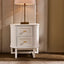 Theodore Small White Bedside Table Range