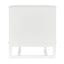 Theodore Bedside Table - Small White