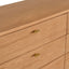 Chisholm 6 Drawer Chest - Natural Oak