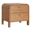 Chisholm Bedside Table - Natural Oak
